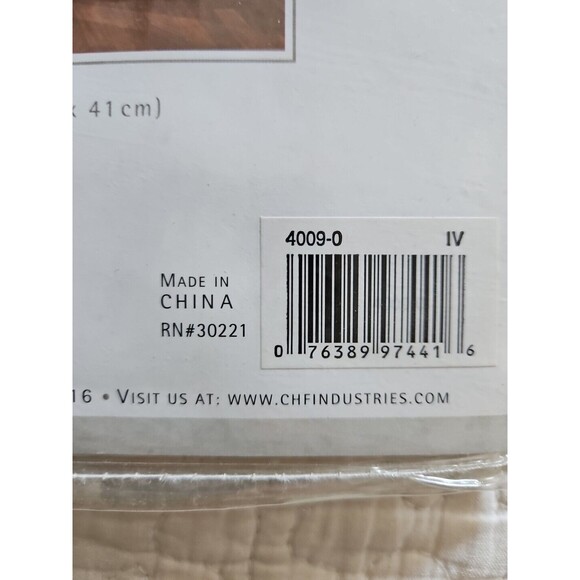 CHF Industries 2 Pair Clara 54"W x 16"L Tailored Valences - Picture 6 of 7